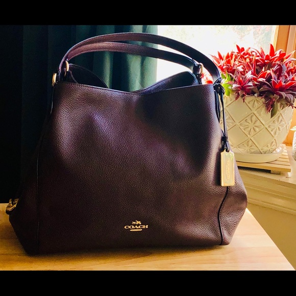 Coach Handbags - Coach Edie 31 Pebbled Leather Bag!